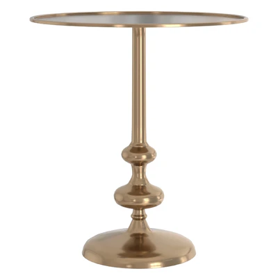 Tote Side Table Antique Brass — Ver 1