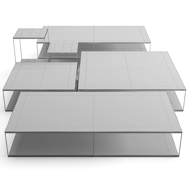 Minotti Liam coffee table set — Скачать