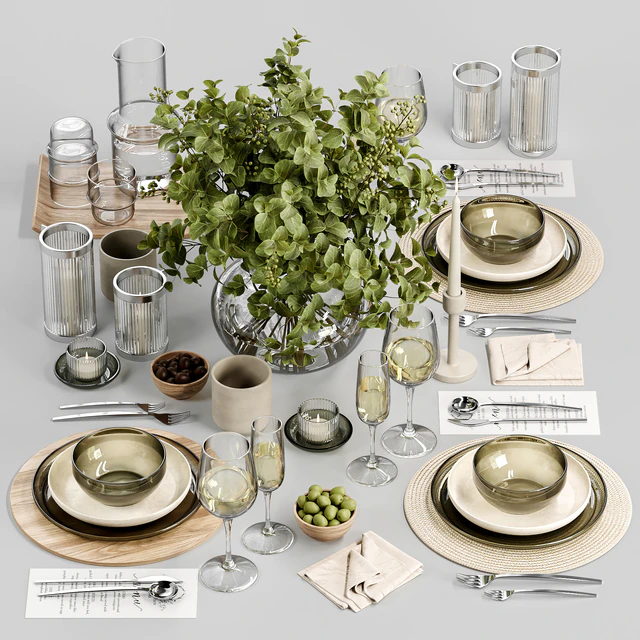 Tableware B016 — Скачать