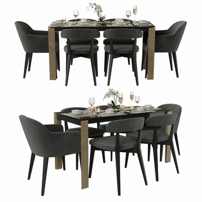 Connubia Calligaris Table with chairs — Ver 1