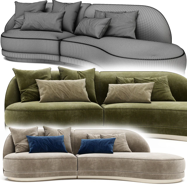 PRESTIGE Modular Sofa By Sicis — Descargar