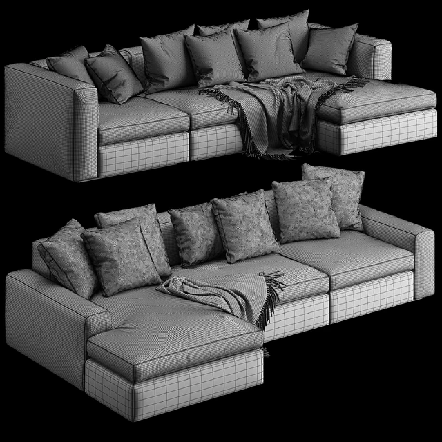 Poliform Dune corner sofa — Descargar