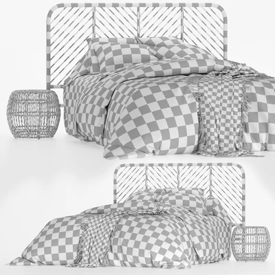 Кровать из постельного белья LaRedoute — Вид 5
