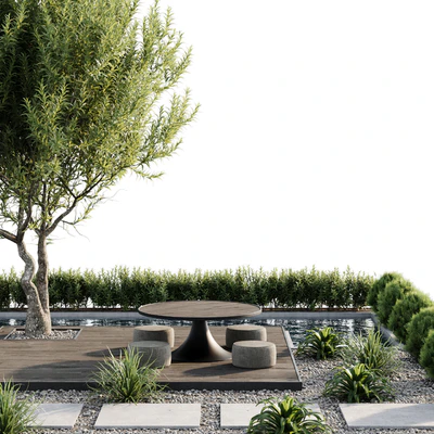 Town Square and Outdoor Plants 6 — Вид 5