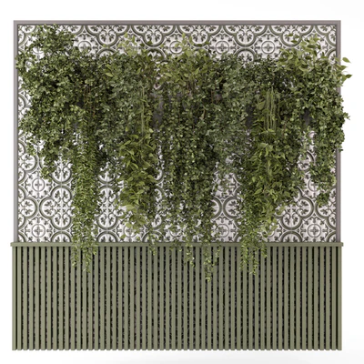 Indoor Wall Vertical Garden Hanging Plants - Set 1626 — Ver 2