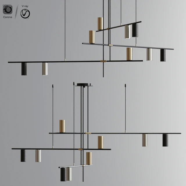 Modern Ceiling Pendant And Suspension Collection — Descargar