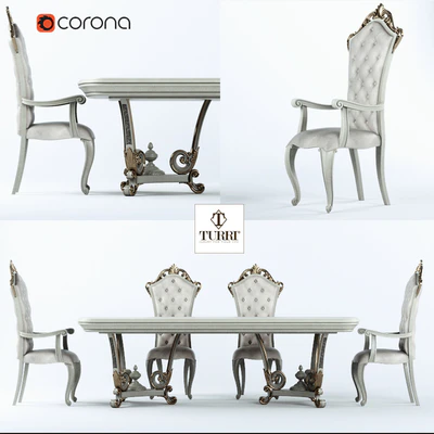Dining Group Turri Baroque — Ver 1