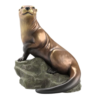 Garden sculpture Otter — Ver 3