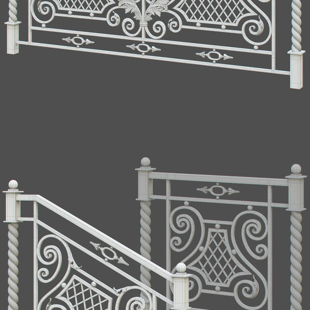 Fences forged, railing — Descargar