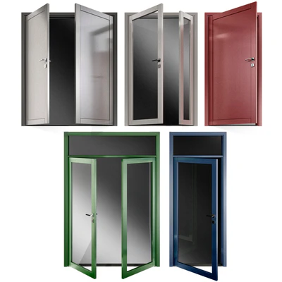Metal swinging fire doors — Ver 3