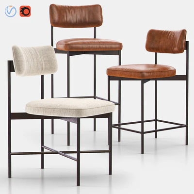 MAISON Dining Chair, Bar & Counter Stools — Ver 1