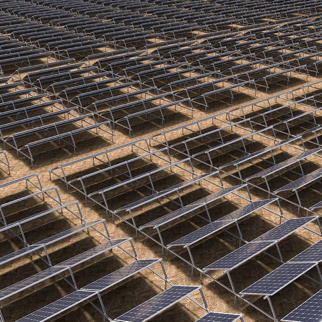 solar panel power plant — Descargar