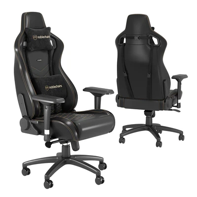 Геймерское кресло Noblechairs Epic Black/Gold — Вид 1