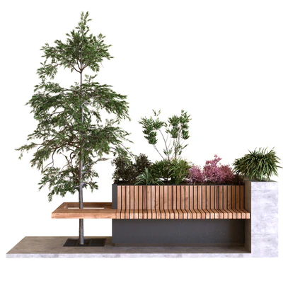 tree in box set 021 — Вид 5