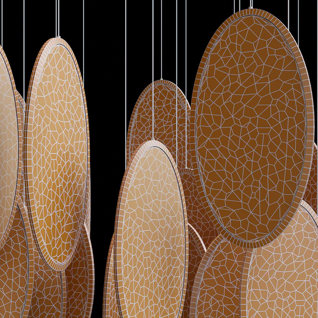 Pendant lamp Vargov Design - Stained Glass — Descargar