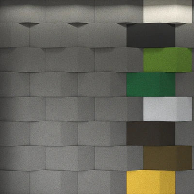 Acoustic panels "Abstracta Triline" — Ver 2