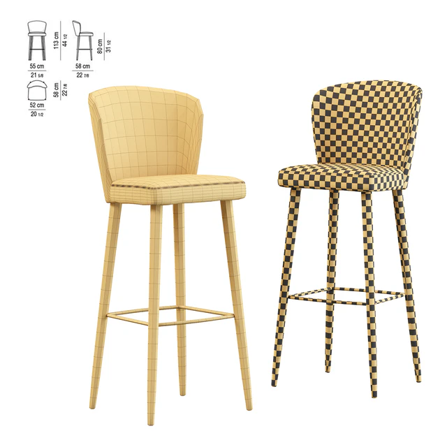 Aston Stool by Minotti — Descargar