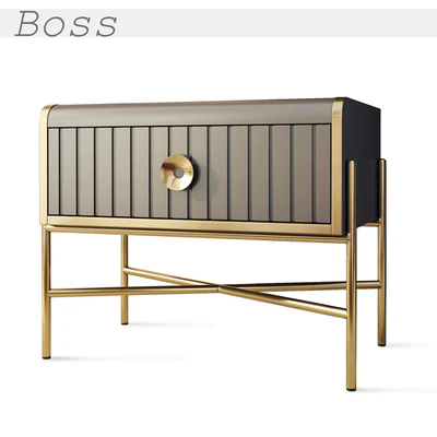Bedside table Art Deco set. Nightstand Flora, Alize, Loca, Boss by Vivense — View 4