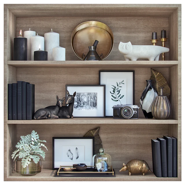 Bookshelf decor 2 — Скачать