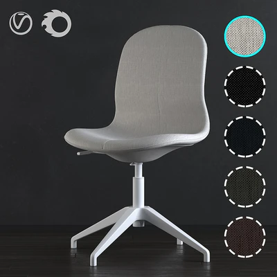 Ikea LANGFJALL chair 02 — Ver 1