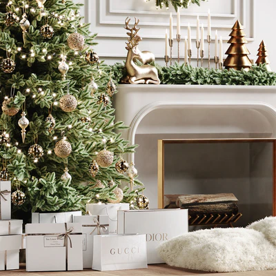 Christmas tree with fireplace 3 — View 3