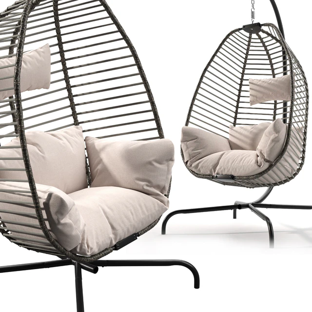 Hanging chair with frame — Download