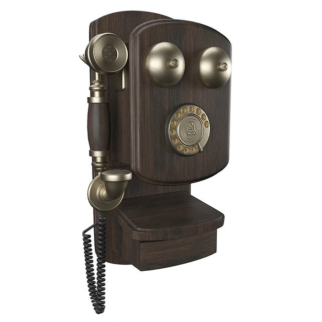 Vintage wall phone — Скачать