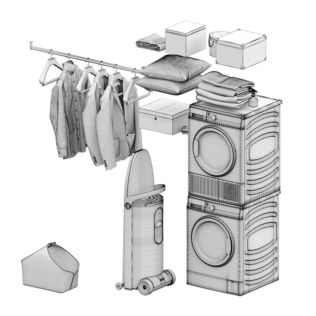 LAUNDRY SET (Fisher Paykel + Miele) — Скачать