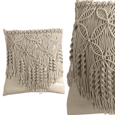 macrame cushion set 05 — Вид 4