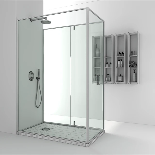 Bathroom furniture set Gold — Скачать
