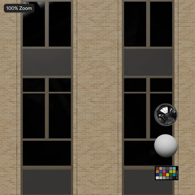 beaux arts commercial facade aerial texture cream — Вид 3