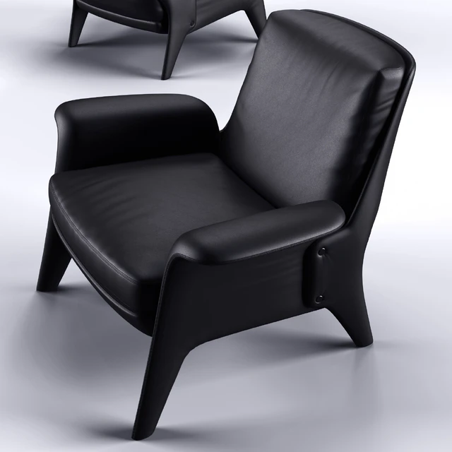 Minotti Glover Armchair — Скачать