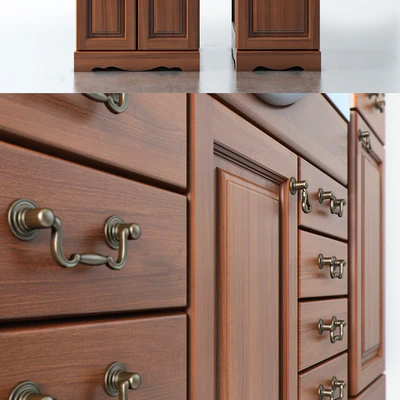 Set of bathroom furniture — Ver 3