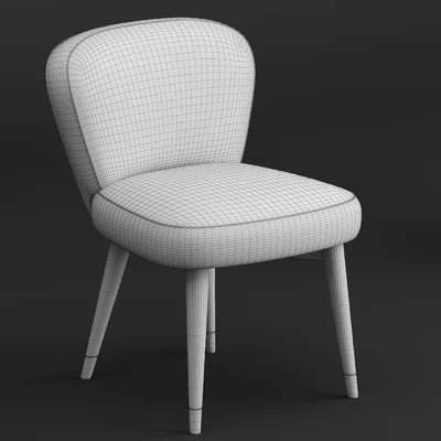 Black tie olivia chair — Ver 3