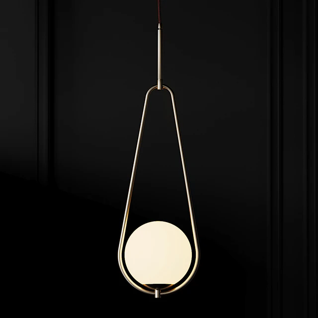 Lampa wisząca Loop miedziana — Descargar