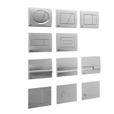 AlcaPlast flush button — Ver 3