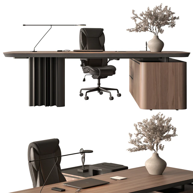 Manager Desk - Office Furniture 668 — Скачать