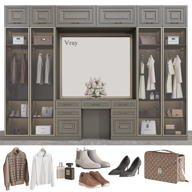 wardrobe 148-Vray — Скачать