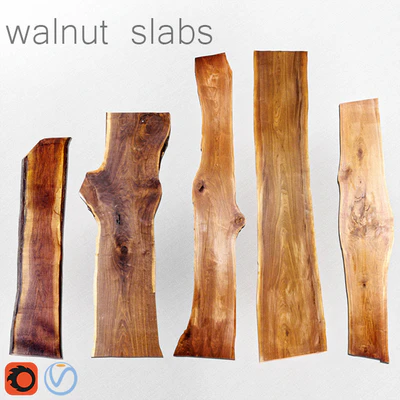 Walnut Slabs | Слэбы из ореха — Вид 1