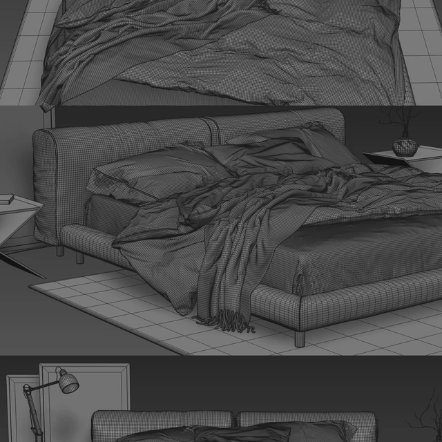 Living Divani Softwall Bed — Descargar