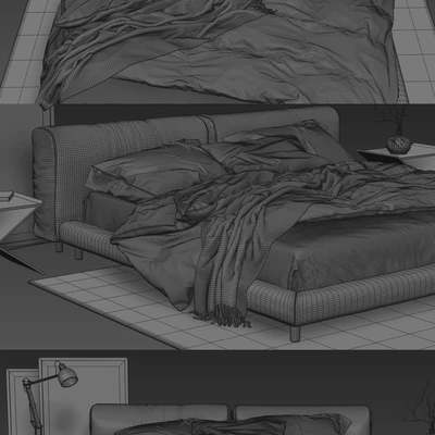 Living Divani Softwall Bed — Ver 3