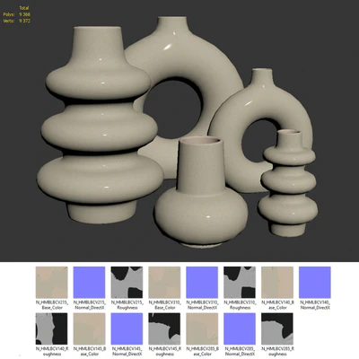 Керамические вазы H&M (Ceramic vases H&M) — Вид 4
