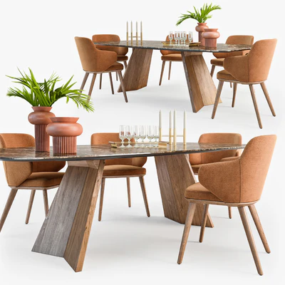 Calligaris Foyer armchair Icaro table set01 — Вид 1