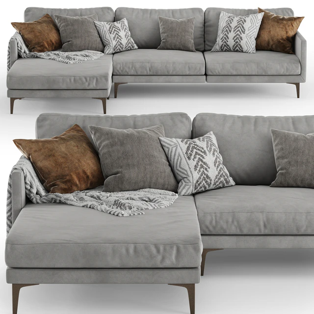 Corner sofa CENTQUATRE Duvivier Canapes — Download