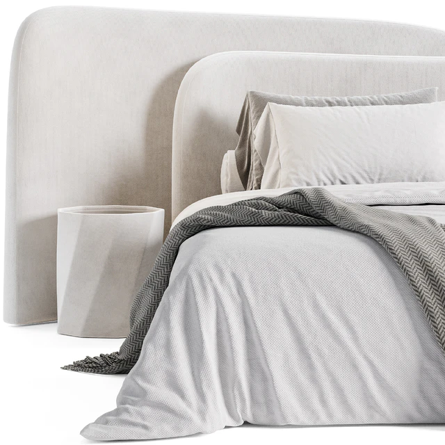 Gaspra Modern Bed — Скачать