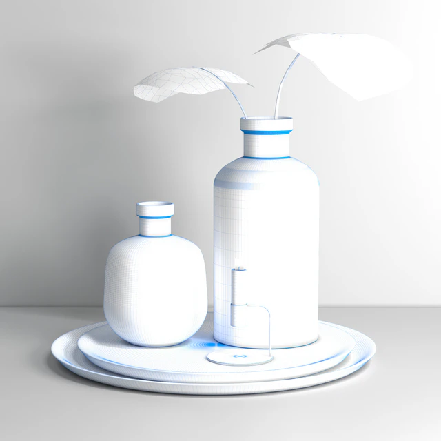 decorative vase set 006 — Скачать