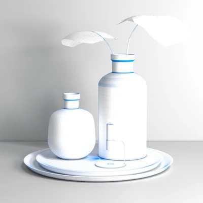 decorative vase set 006 — Вид 3