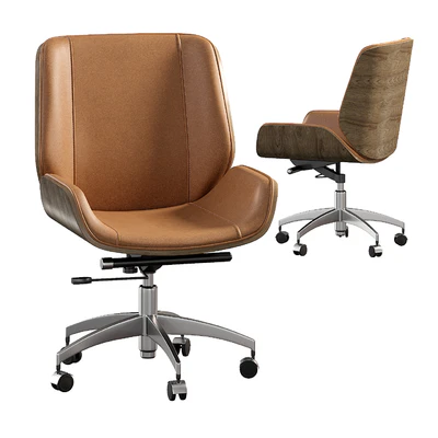 Armchair Upholstered Brown Topchairs Crown — Ver 5