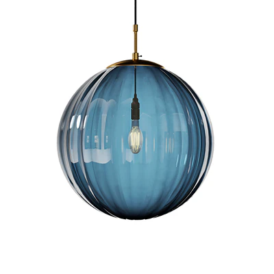 Nordic Colorful Glass Globe Pendant Lights ASKA — Вид 3