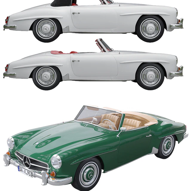 Mercedes-Benz 190 SL + (Corona) — Descargar